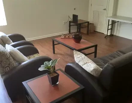 another photo of furnished student housing living room at 314 N. Neville St. Pittsburgh, PA 15213