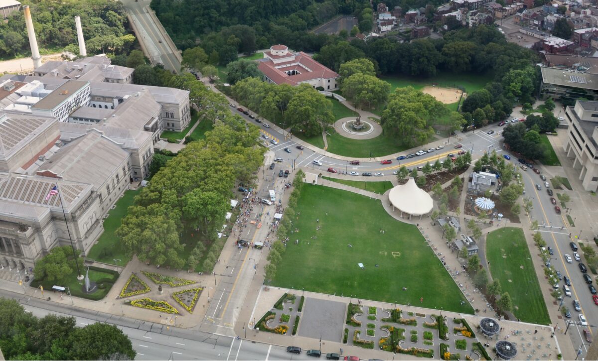 Schenley Park aerial view